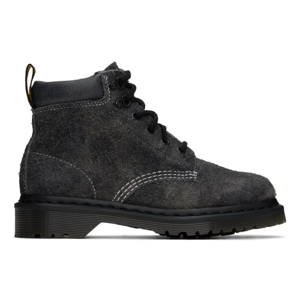 Dr martens grey suede boot 5/6
